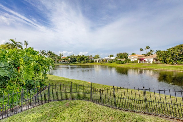 property view of water