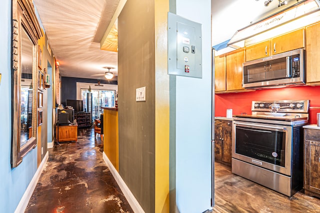 kitchen featuring stainless steel appliances