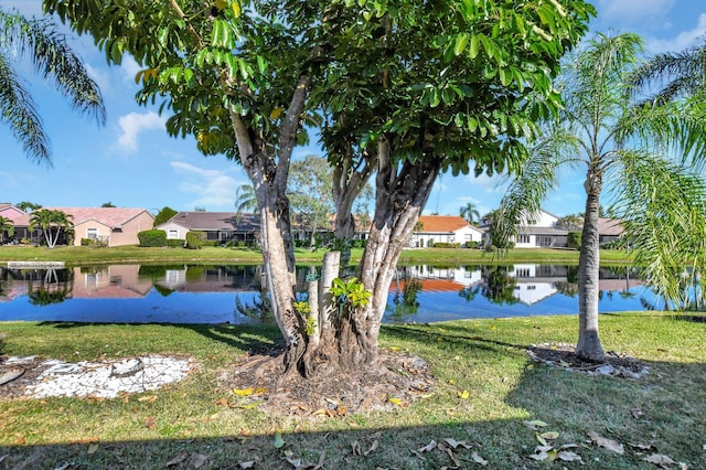 view of water feature