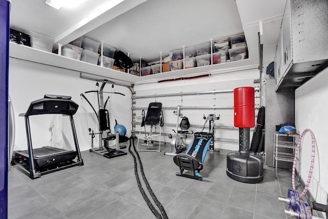 view of workout room