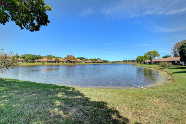 property view of water