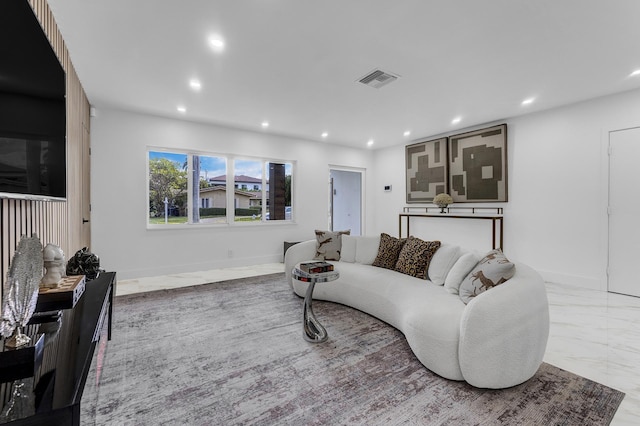 view of living room