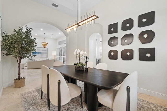 living room with ceiling fan