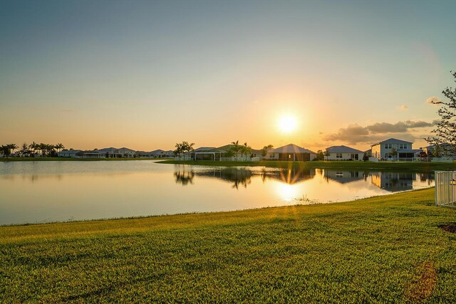 property view of water