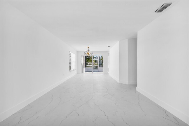 view of unfurnished living room