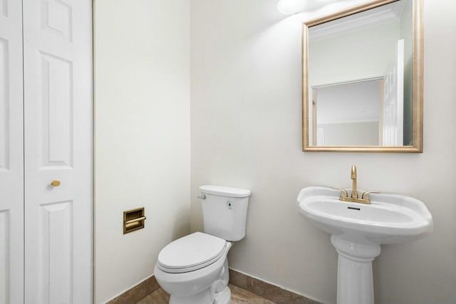 bathroom with toilet