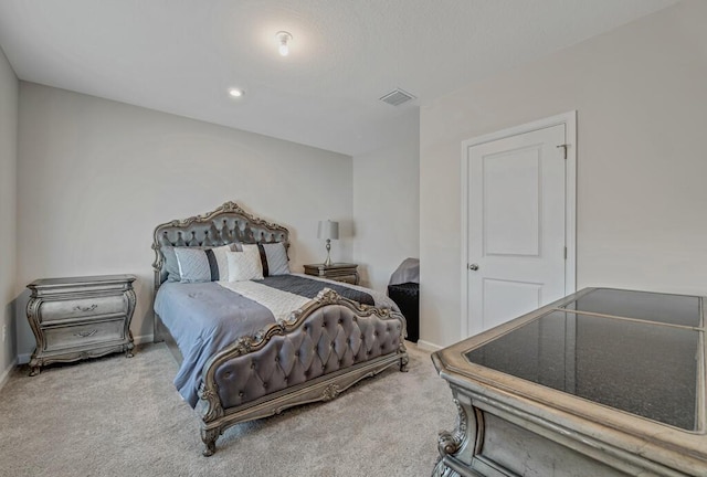 bedroom featuring carpet flooring