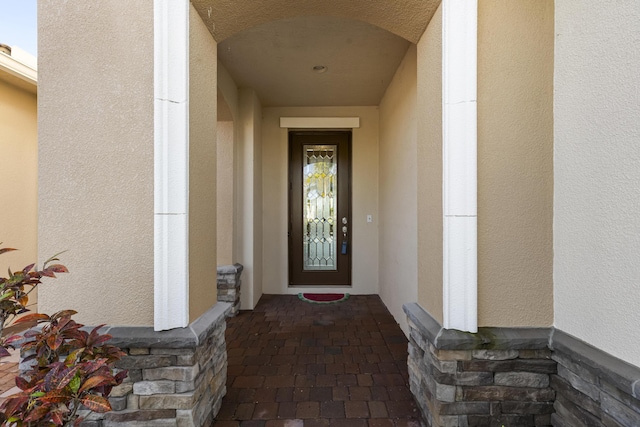 view of entrance to property