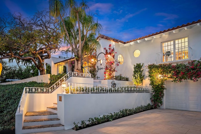 view of mediterranean / spanish-style house