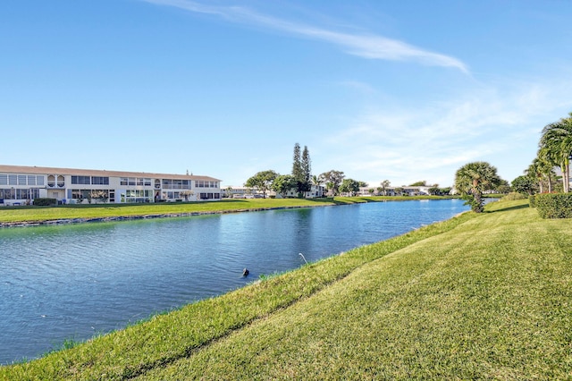 property view of water