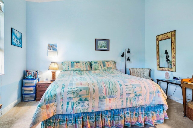 bedroom featuring carpet floors