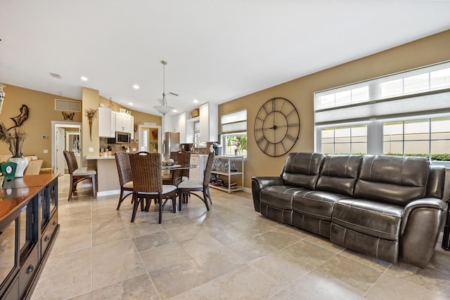 view of living room