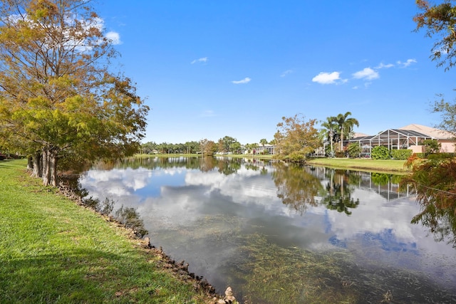 property view of water