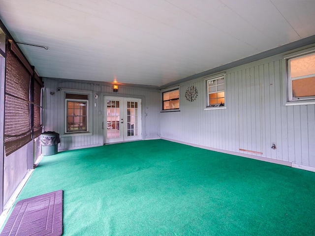 view of patio / terrace with french doors