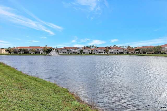 property view of water