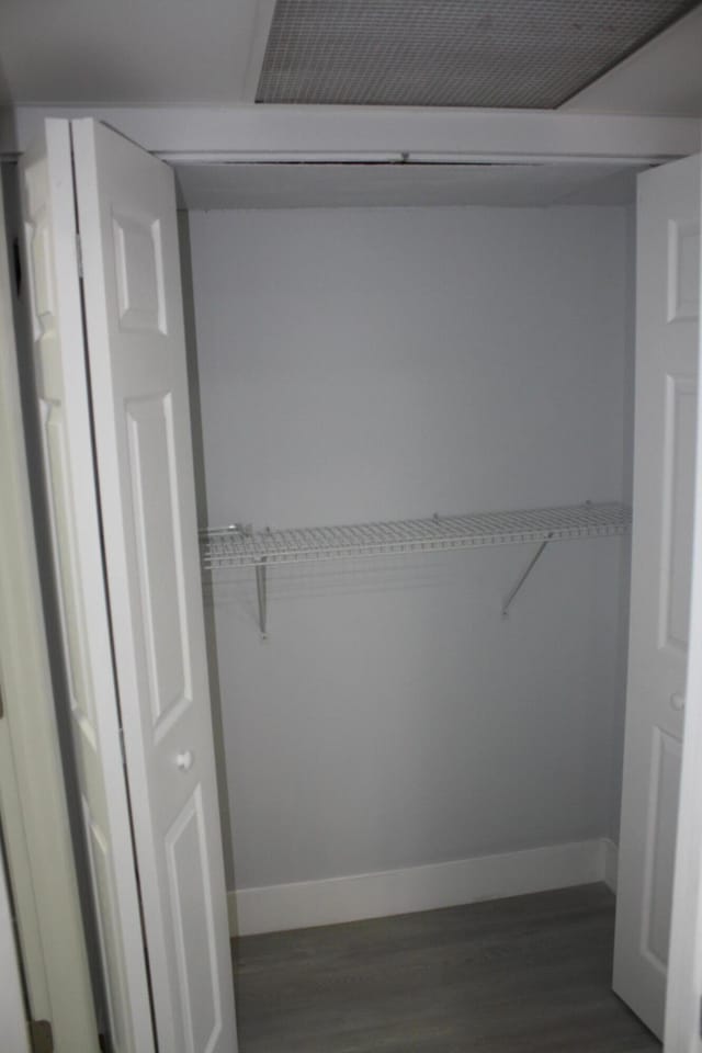 view of closet