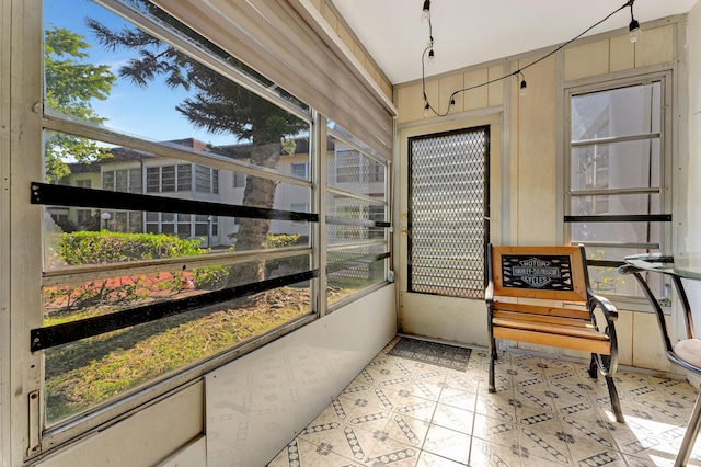 sunroom featuring a wealth of natural light