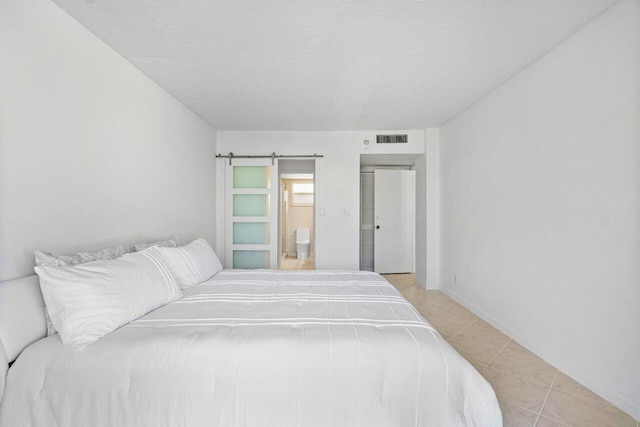 bedroom with a textured ceiling