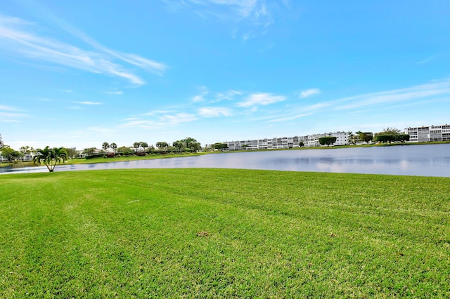 property view of water