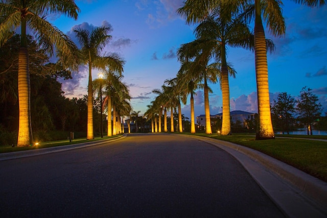 view of road