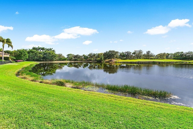 property view of water