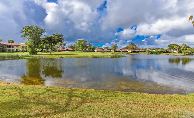 view of water feature