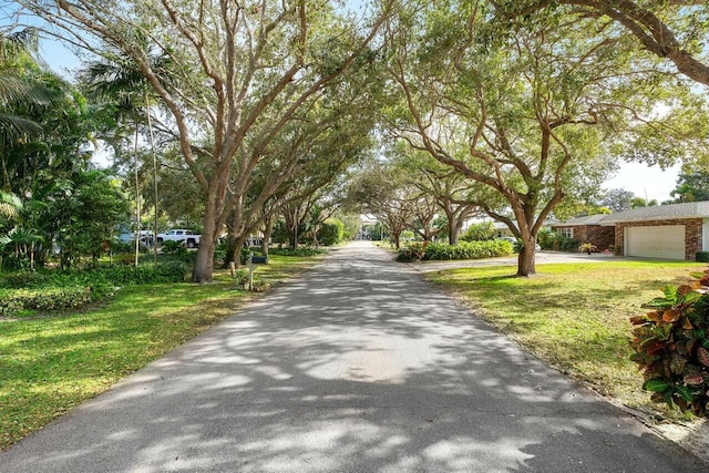 view of road