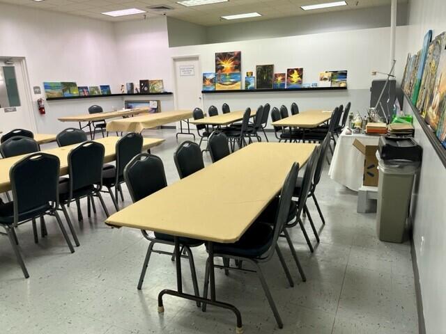 view of dining area