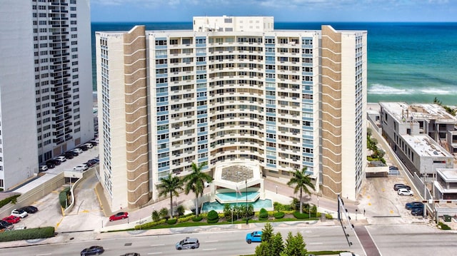 view of property featuring a water view