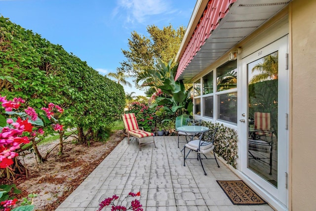 view of patio / terrace