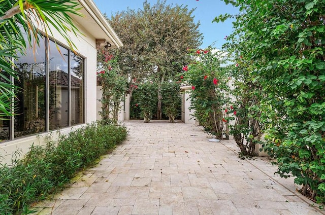 view of patio