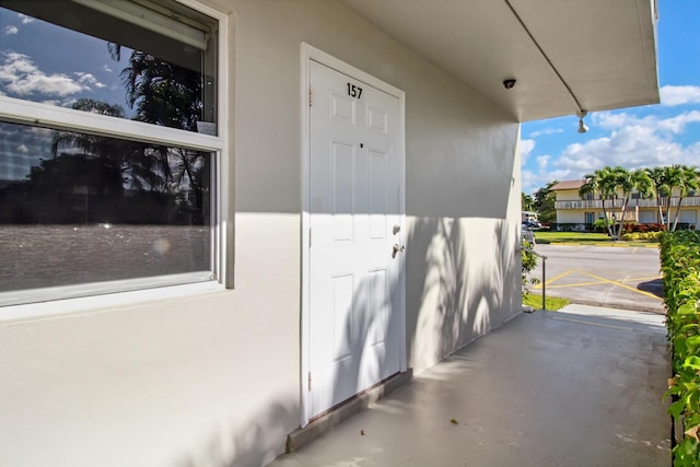 view of property entrance