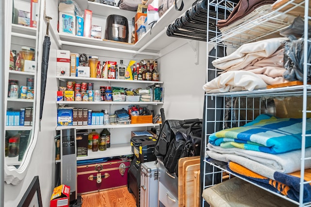 view of pantry