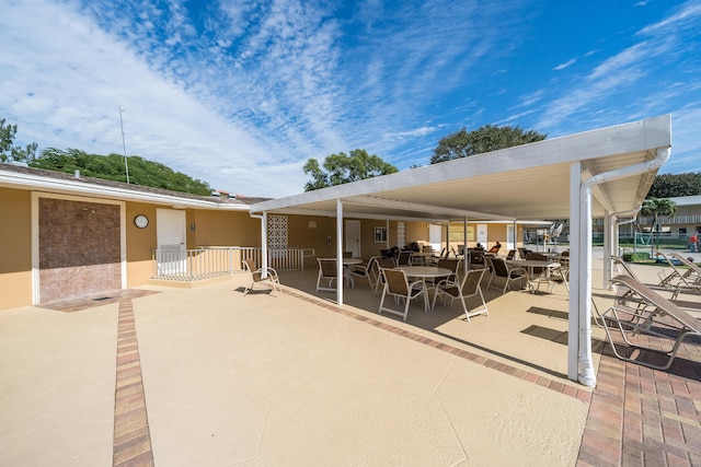 view of patio