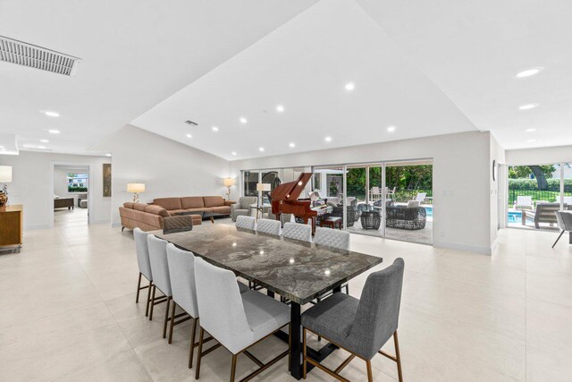 4246 Live Oak Blvd, Delray Beach, FL 33445 - dining room with recessed lighting and baseboards