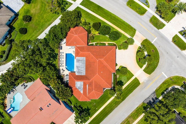 4246 Live Oak Blvd, Delray Beach, FL 33445 - bird's eye view of a pool area