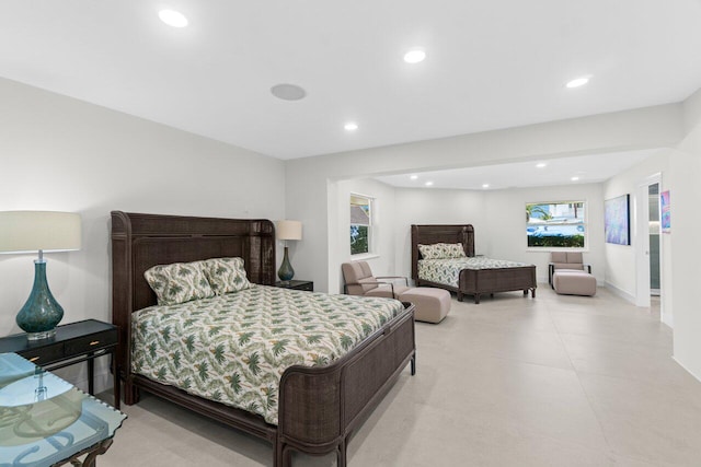 4246 Live Oak Blvd, Delray Beach, FL 33445 - bedroom with multiple windows, recessed lighting, and baseboards