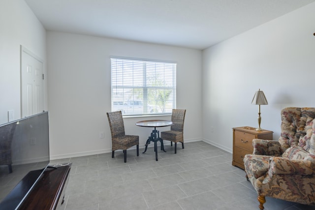 view of sitting room