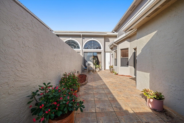 view of patio