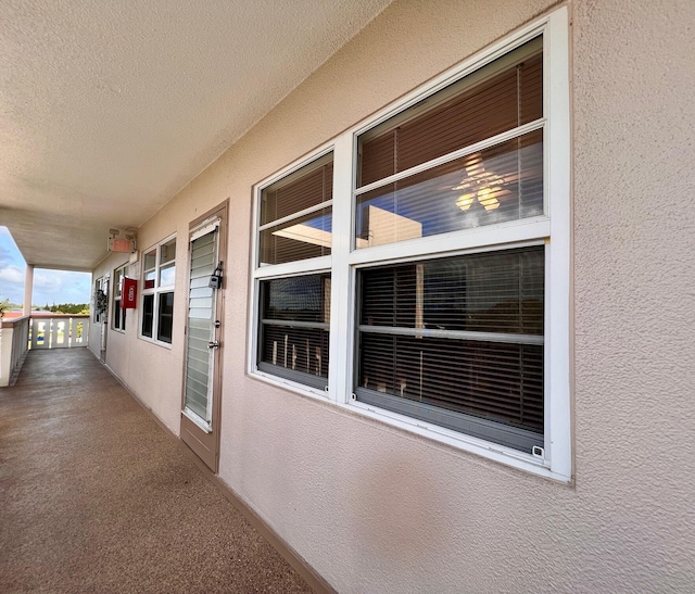 exterior space featuring a porch