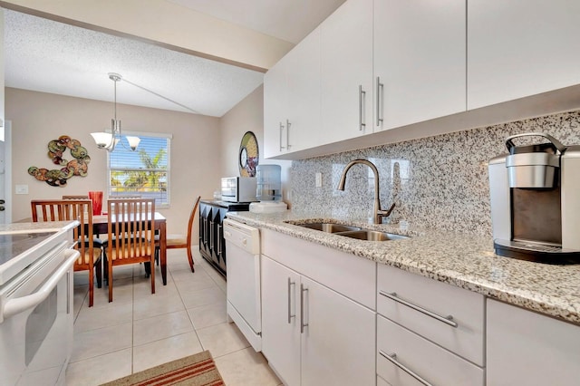 kitchen with white cabinets and sink