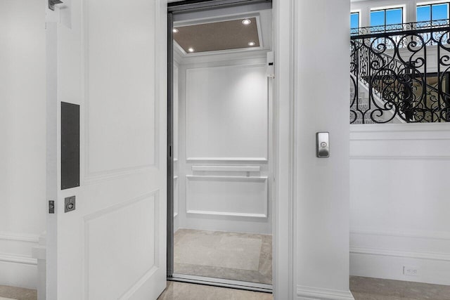 16071 Quiet Vista Cir, Delray Beach, FL 33446 - closet with elevator