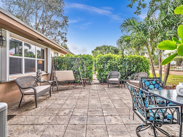 view of patio