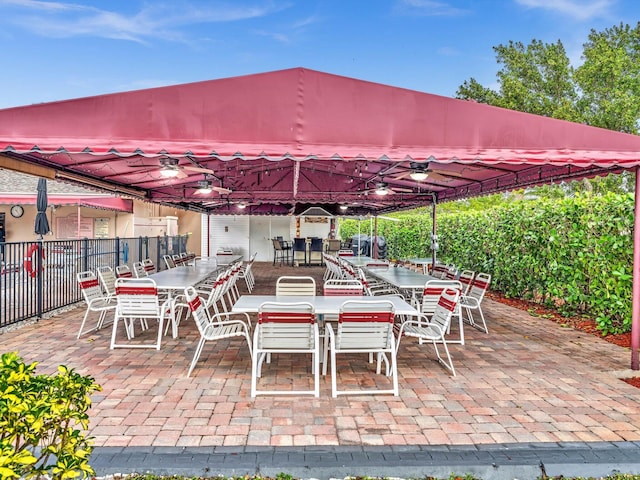 view of patio