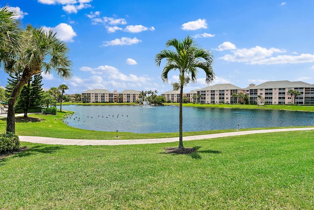 property view of water