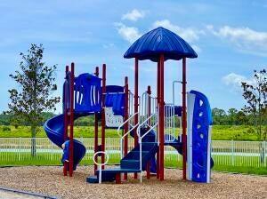 view of jungle gym