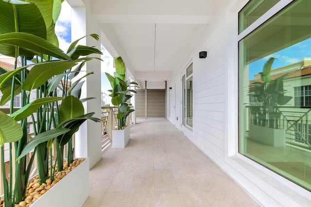 view of hallway