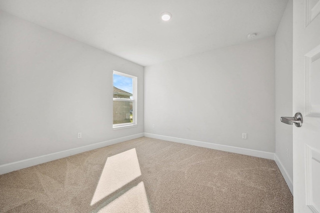 empty room featuring carpet