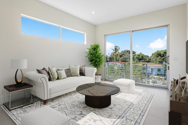 view of living room