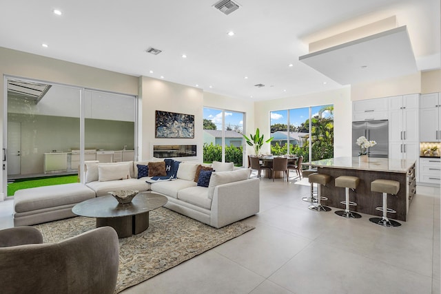 view of living room